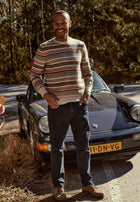 Organic cotton-blend jumper