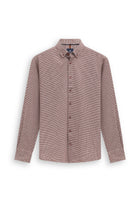 Shirt with check pattern
