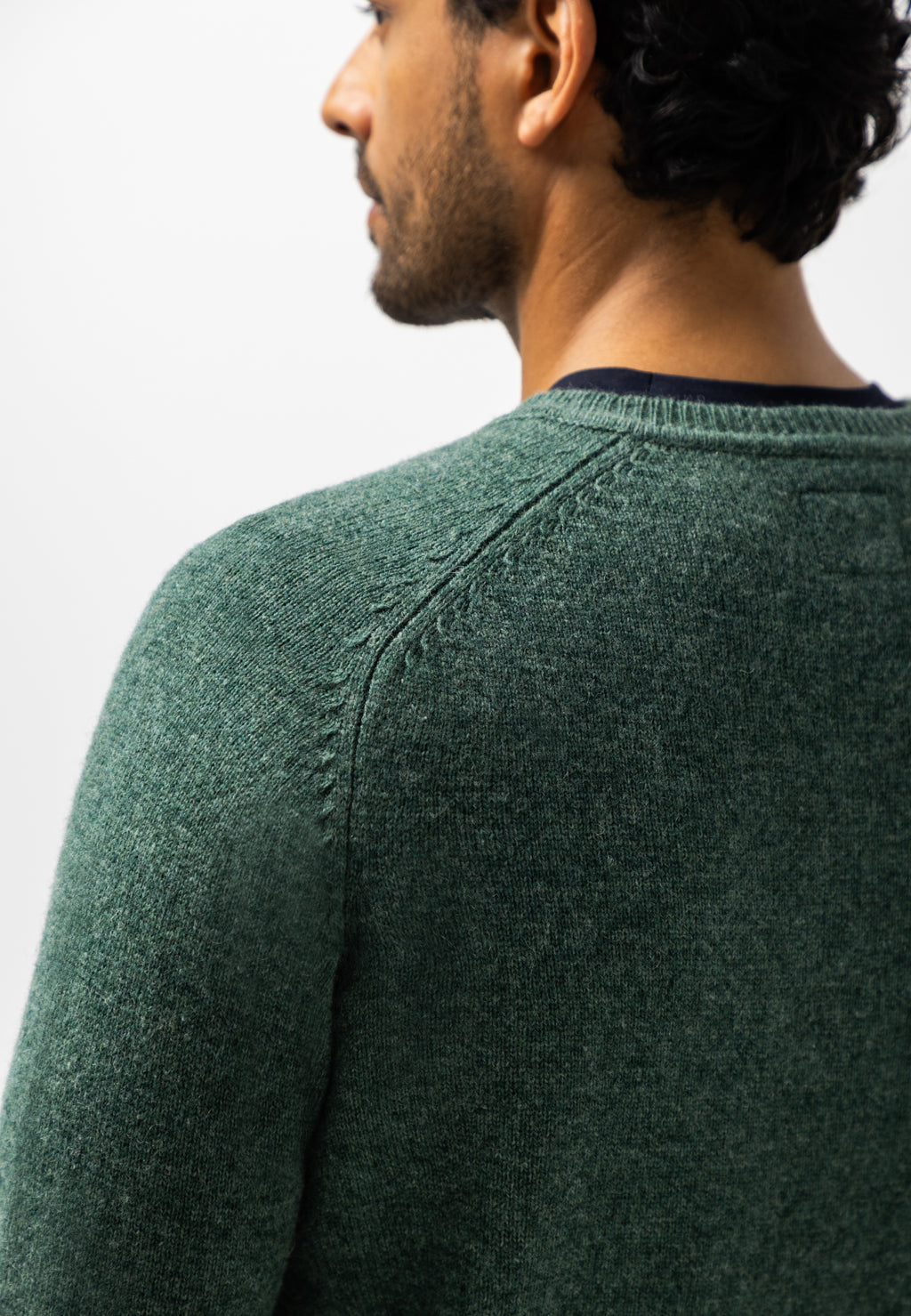 Lambswool V-neck jumper
