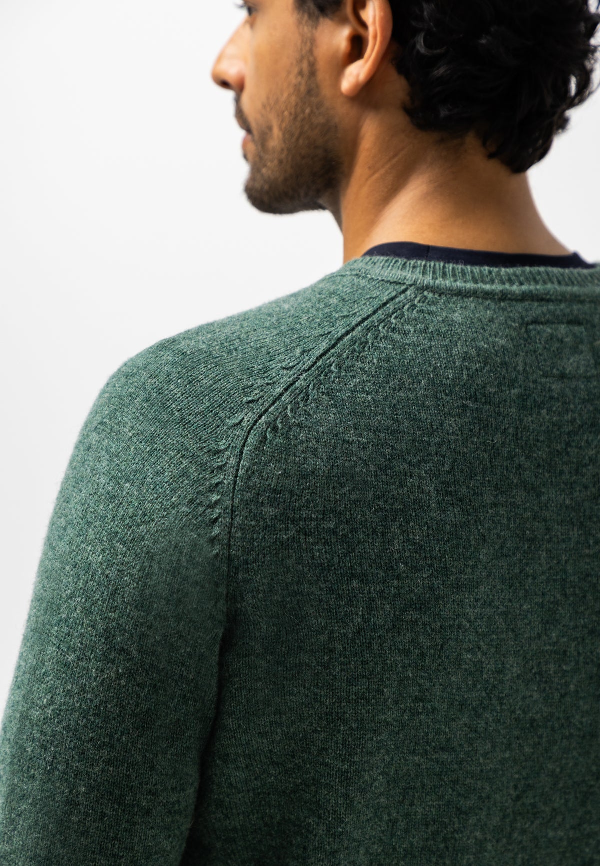 Lambswool V-neck jumper