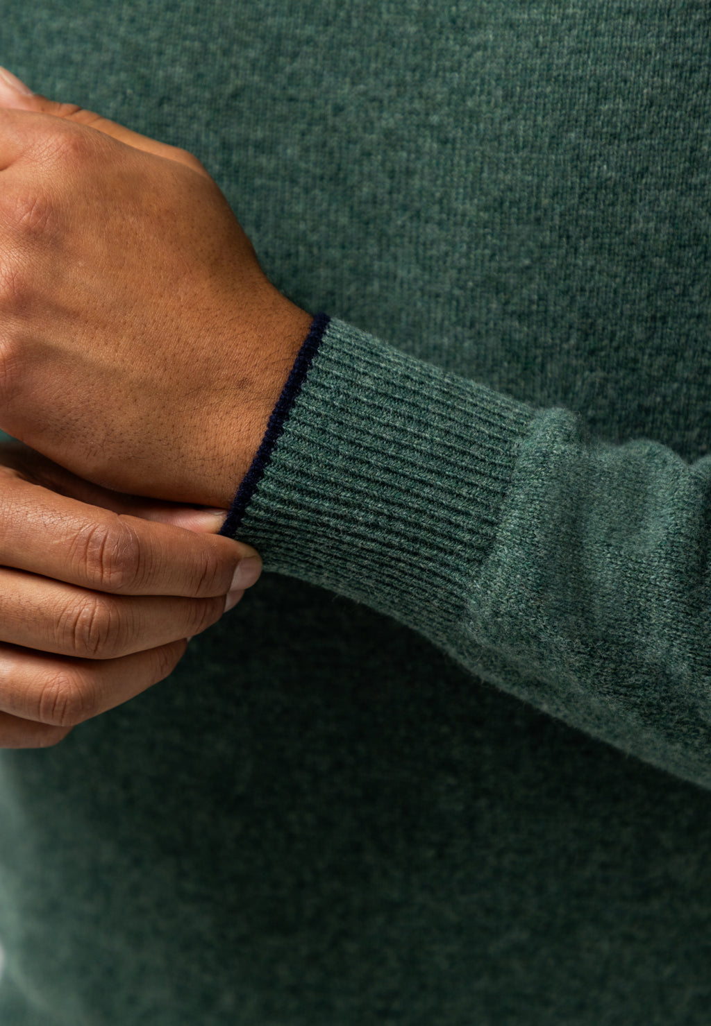 Lambswool V-neck jumper