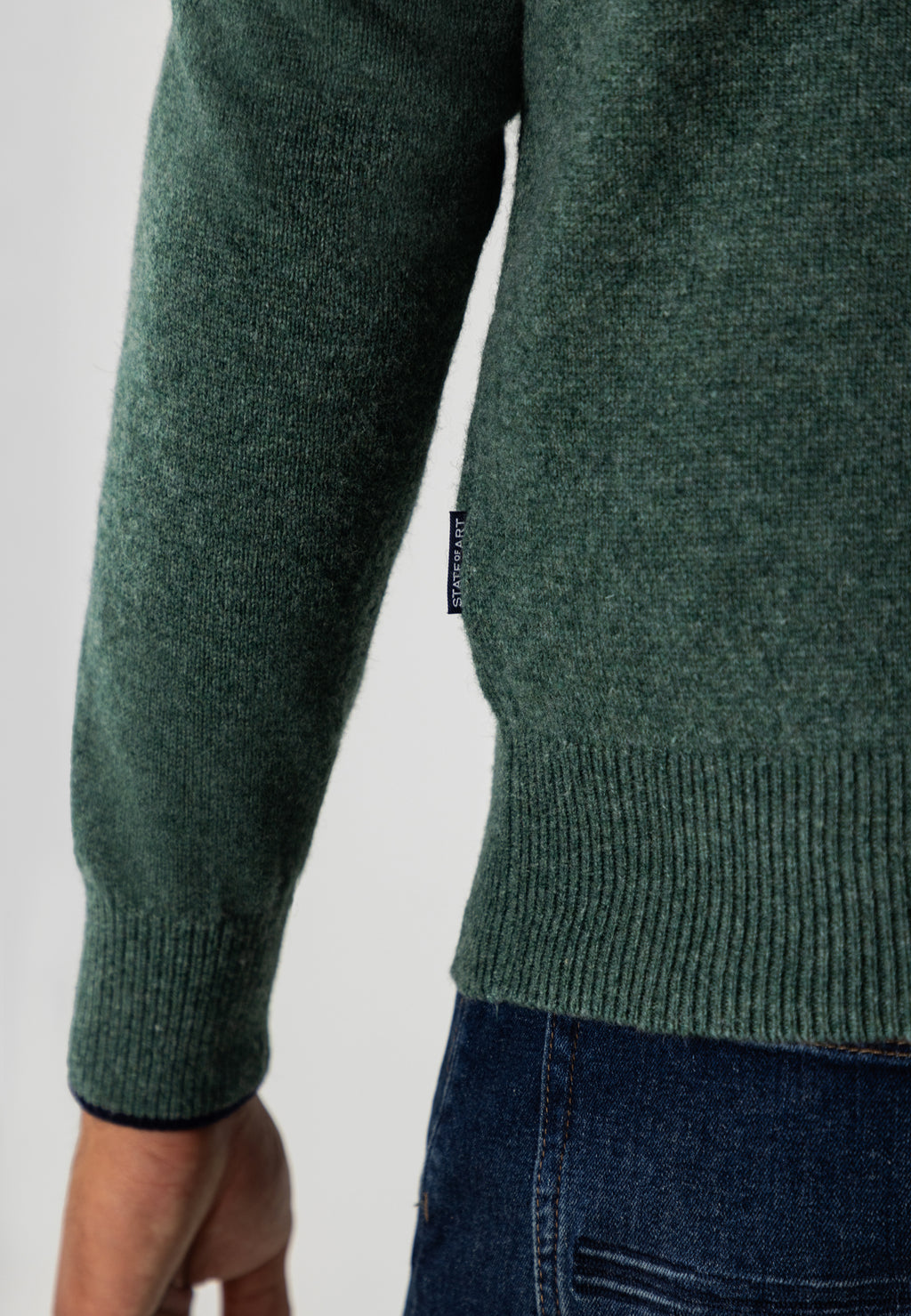 Lambswool V-neck jumper