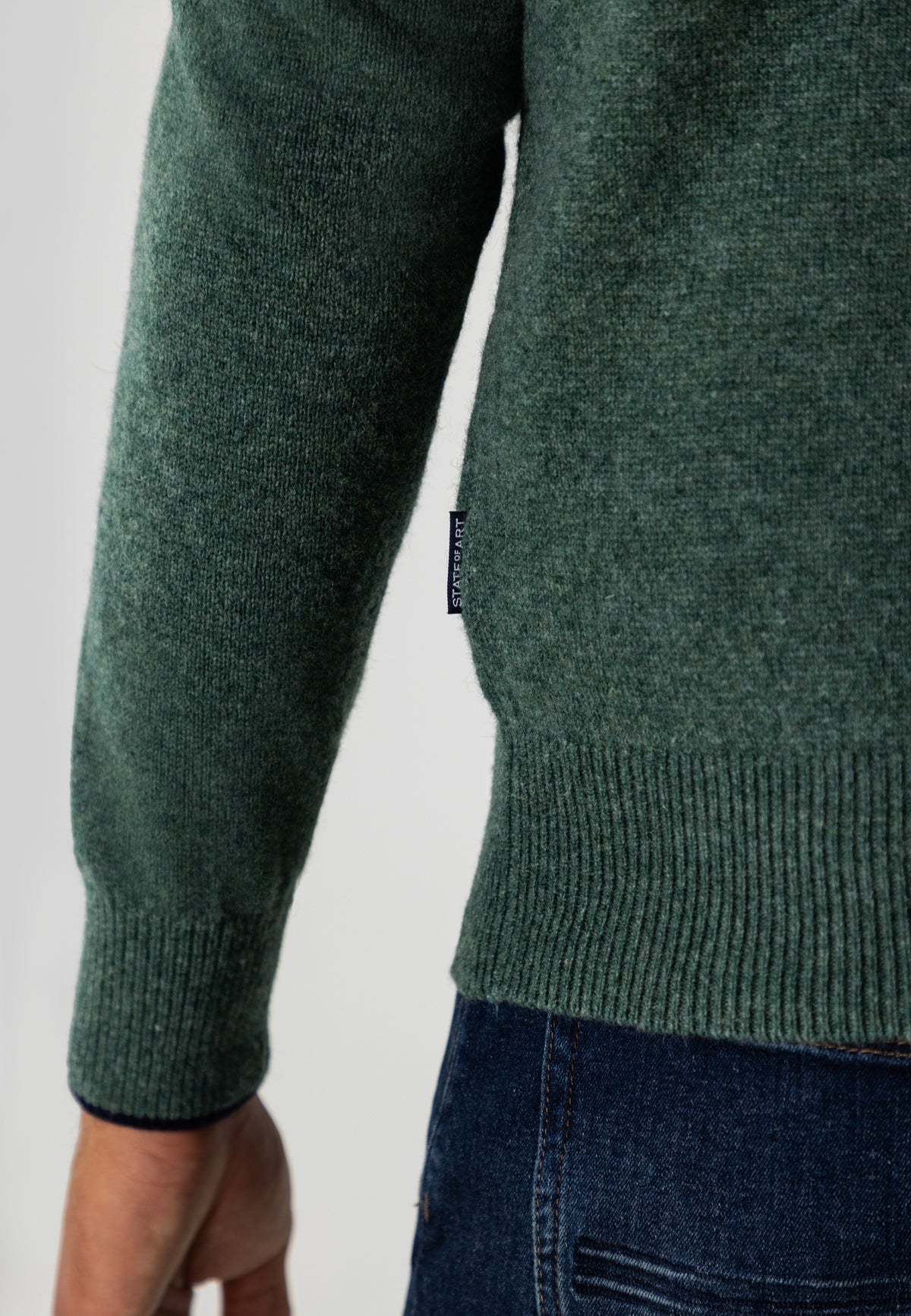 Lambswool V-neck jumper
