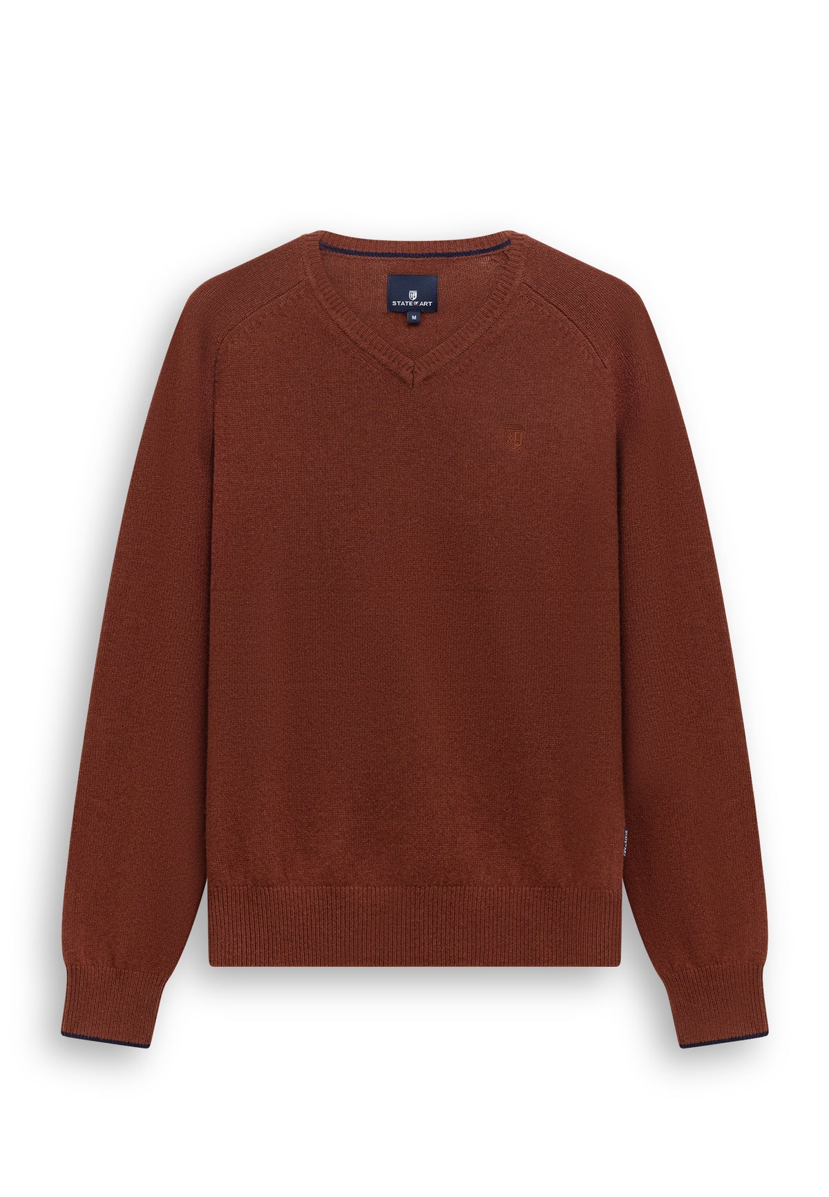 Lambswool V-neck jumper