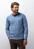 Lambswool V-neck jumper