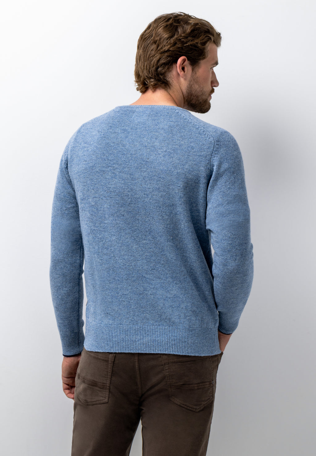 Lambswool V-neck jumper