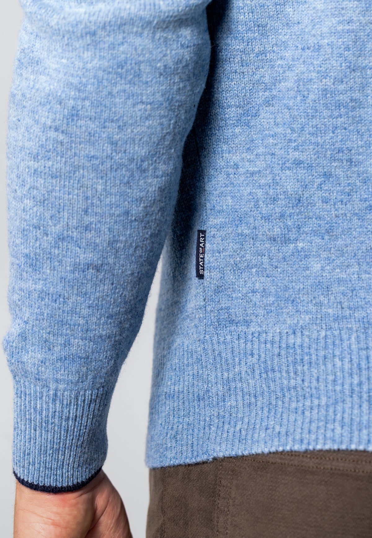 Lambswool V-neck jumper
