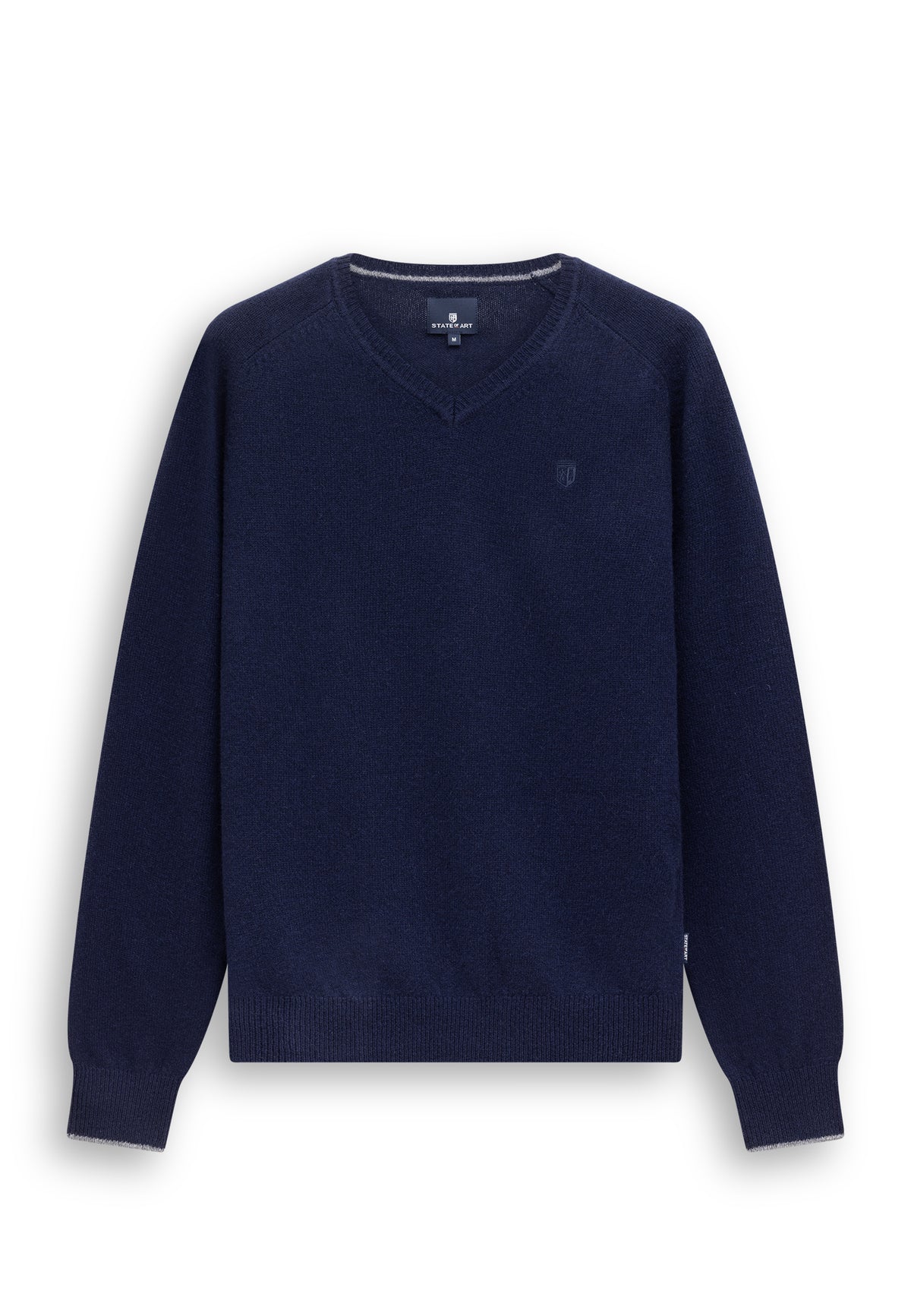 Lambswool V-neck jumper