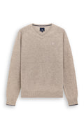 Lambswool V-neck jumper