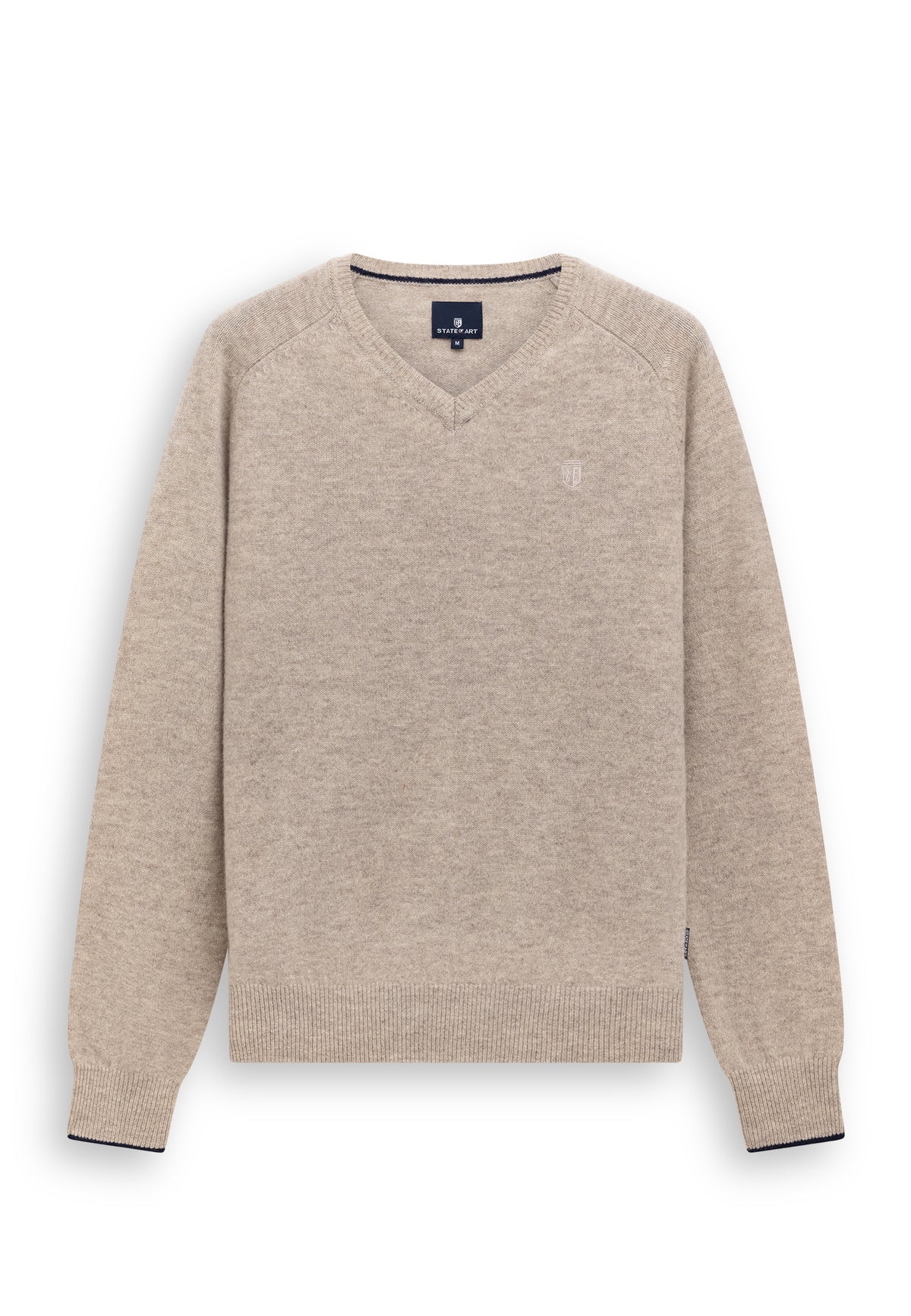 Lambswool V-neck jumper