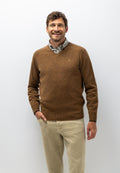 Lambswool V-neck jumper