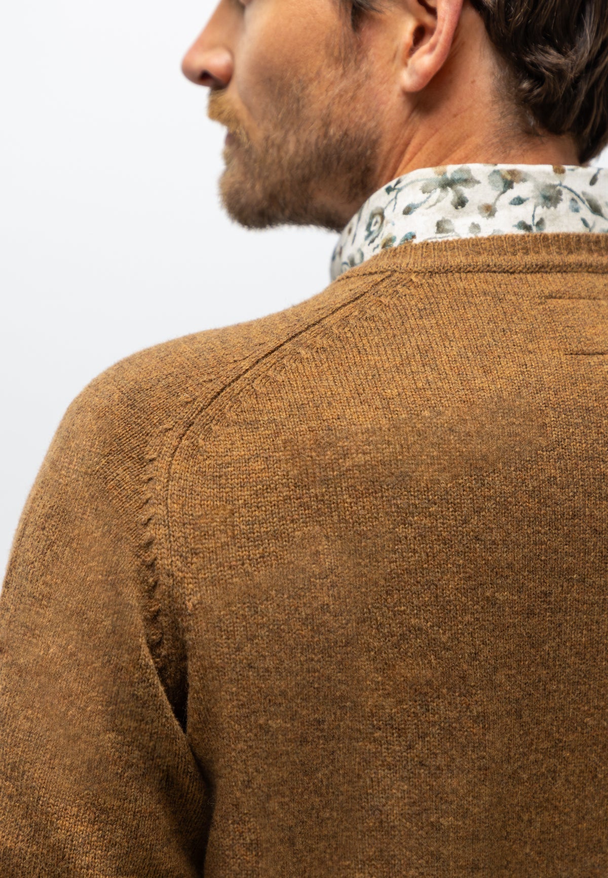 Lambswool V-neck jumper