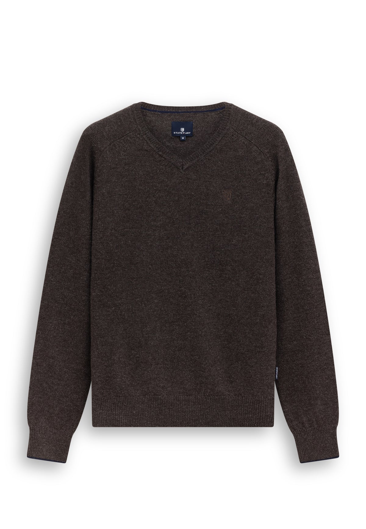Lambswool V-neck jumper