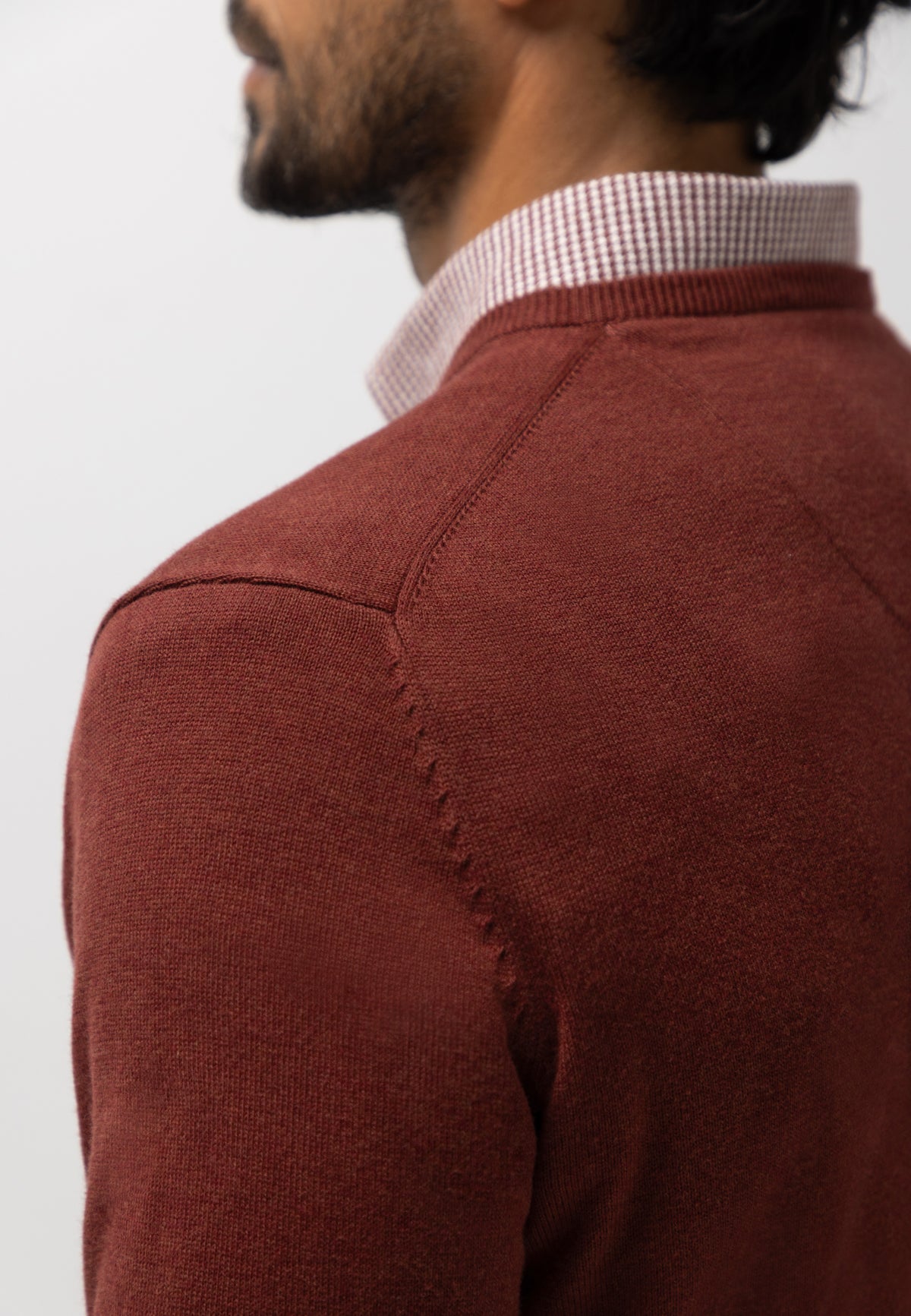 Pull fin en coton