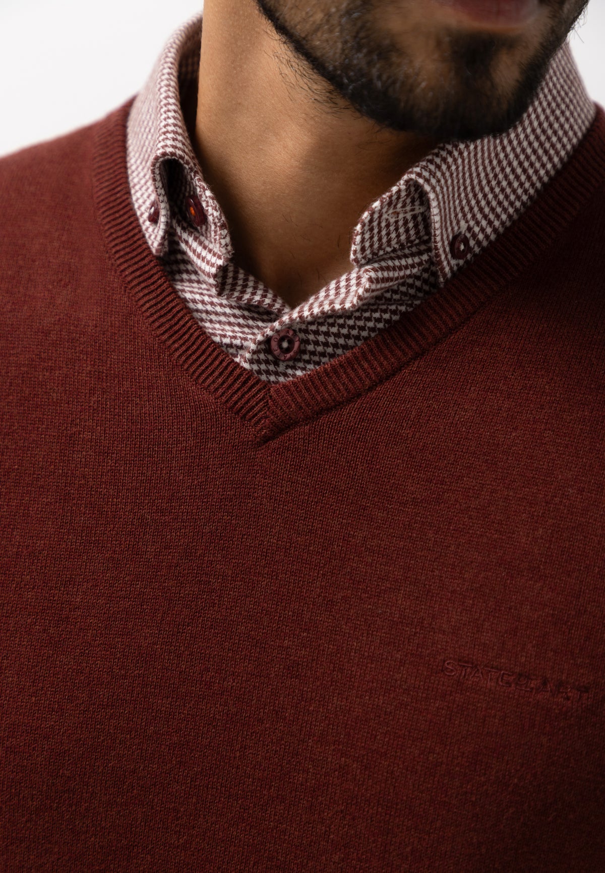 Pull fin en coton