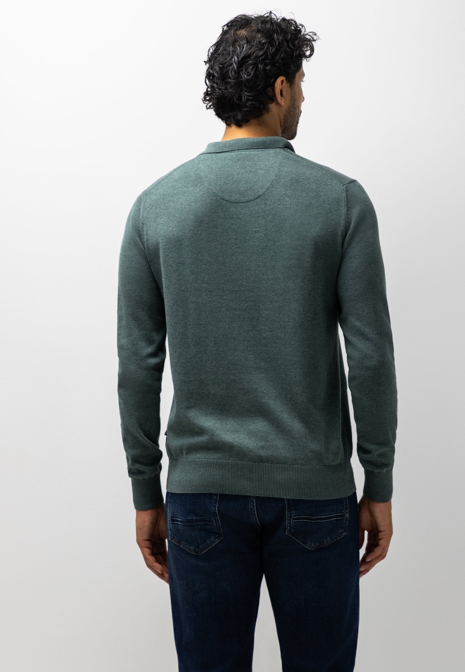 Polo fin en coton