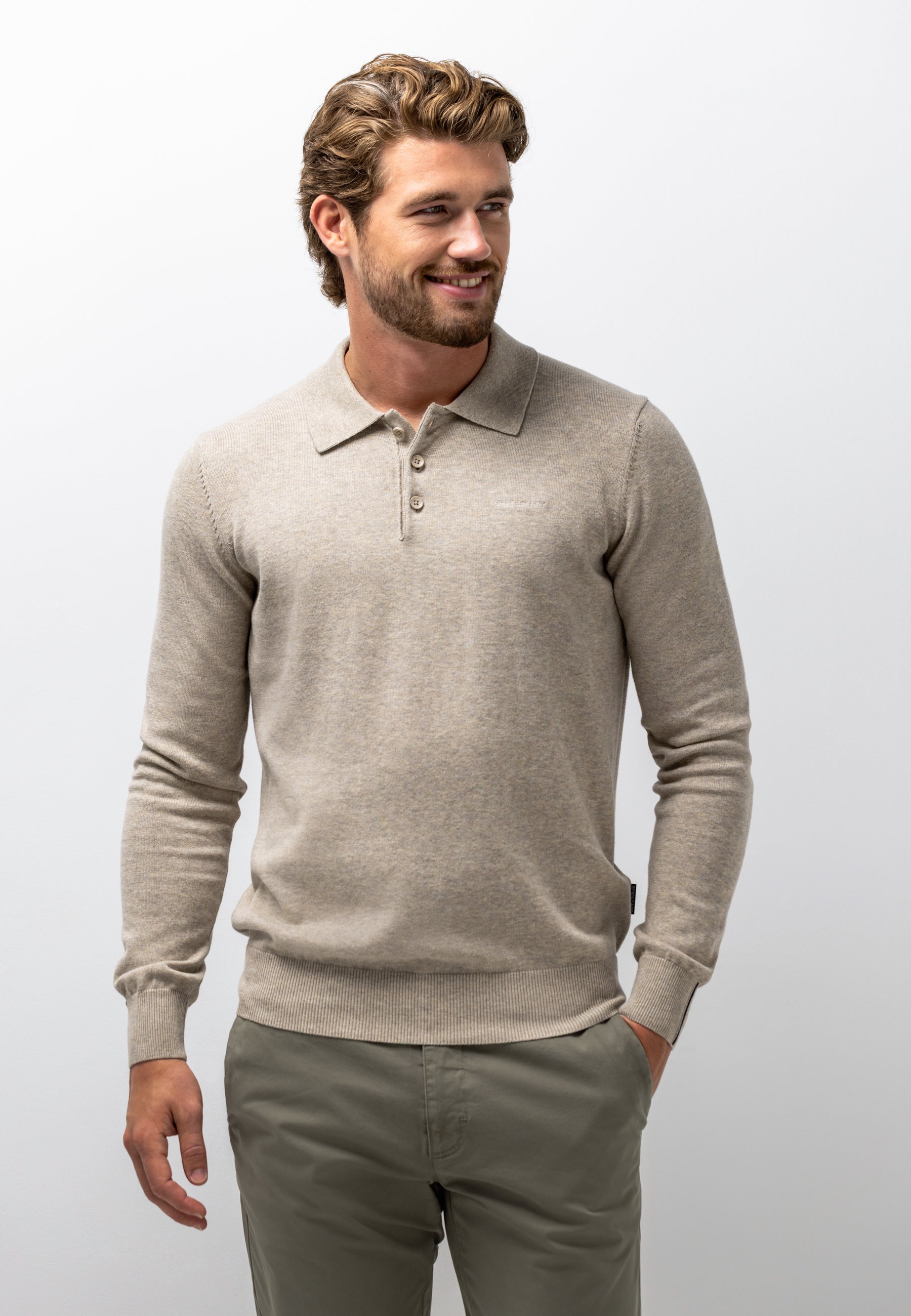 Polo fin en coton