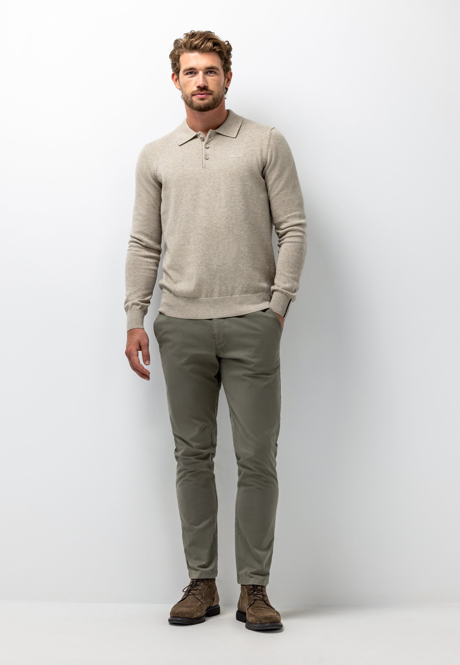 Polo fin en coton