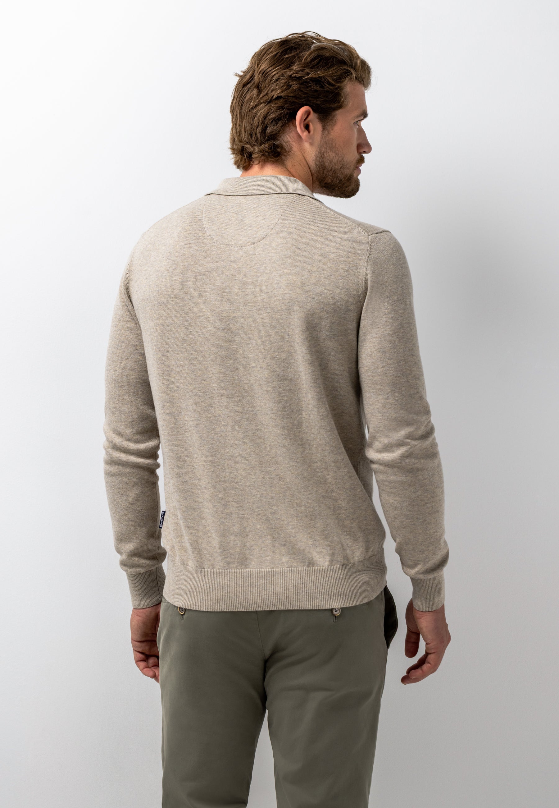 Polo fin en coton
