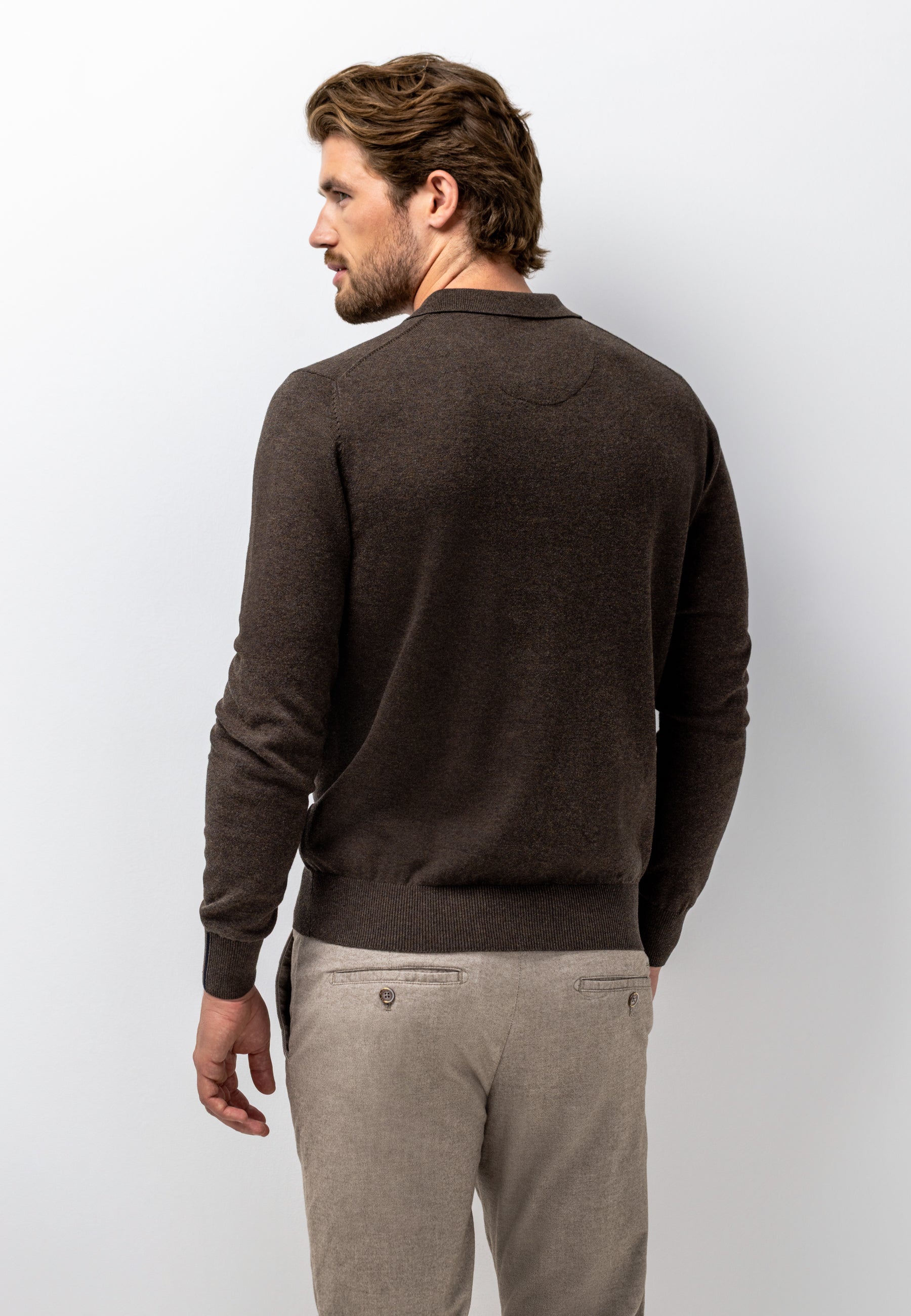 Polo fin en coton