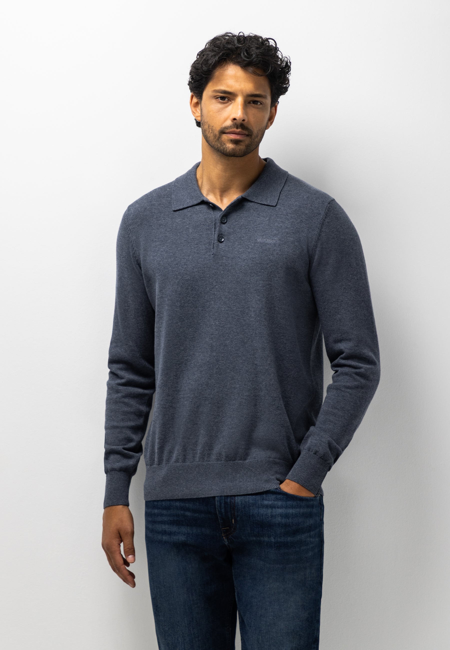 Polo fin en coton