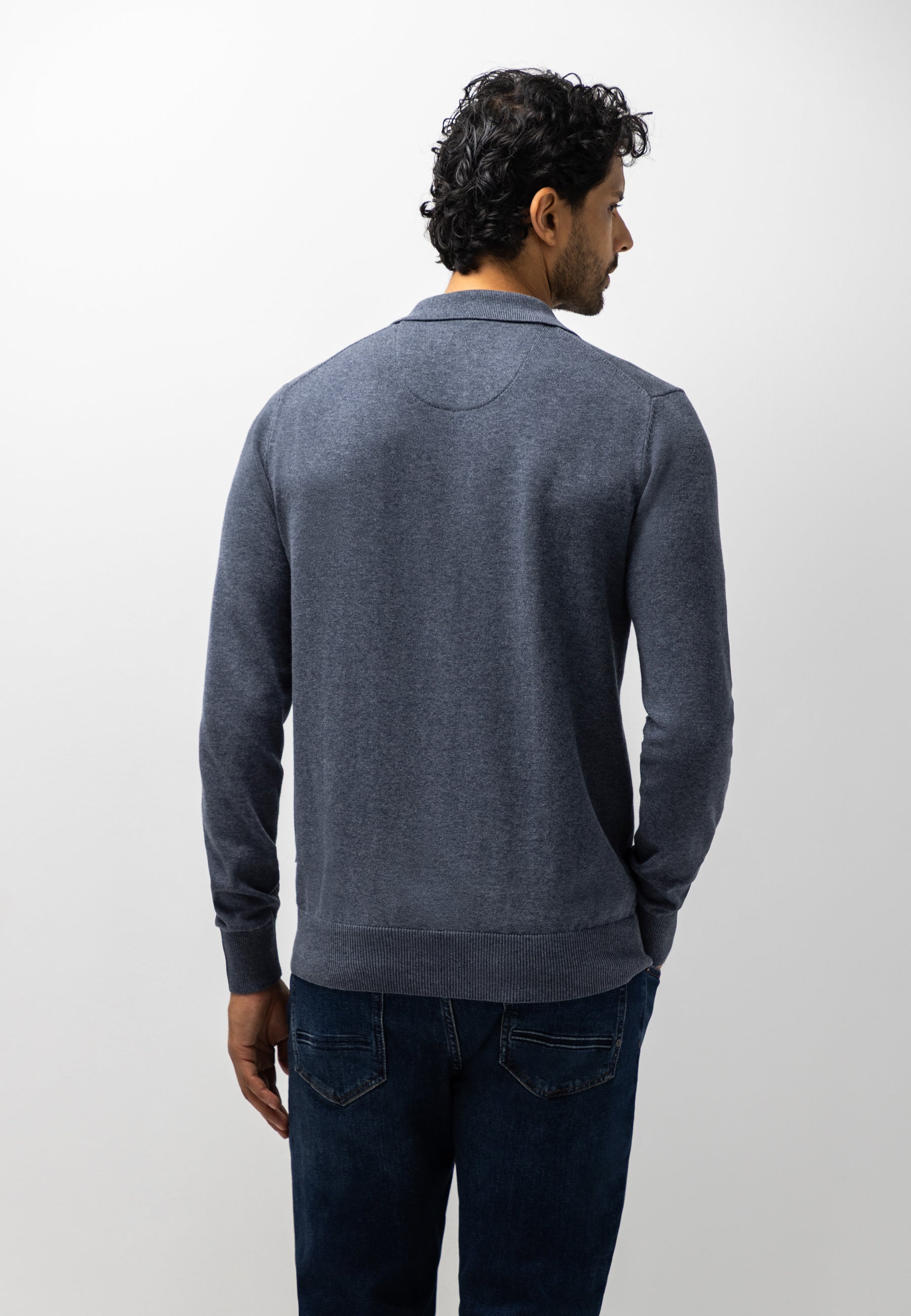 Polo fin en coton