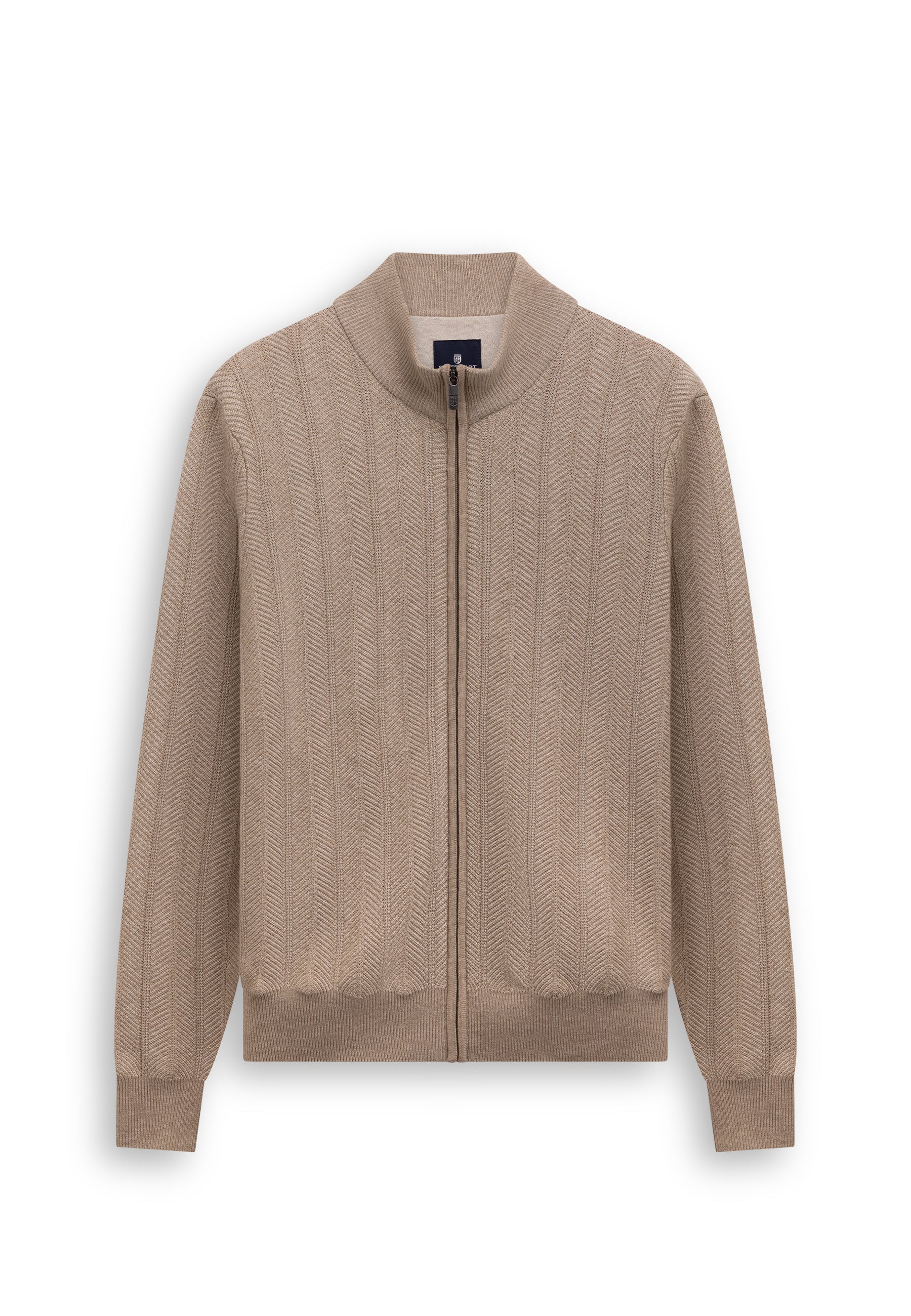 Lambswool-blend cardigan