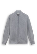 Cardigan en mélange de laine d’agneau