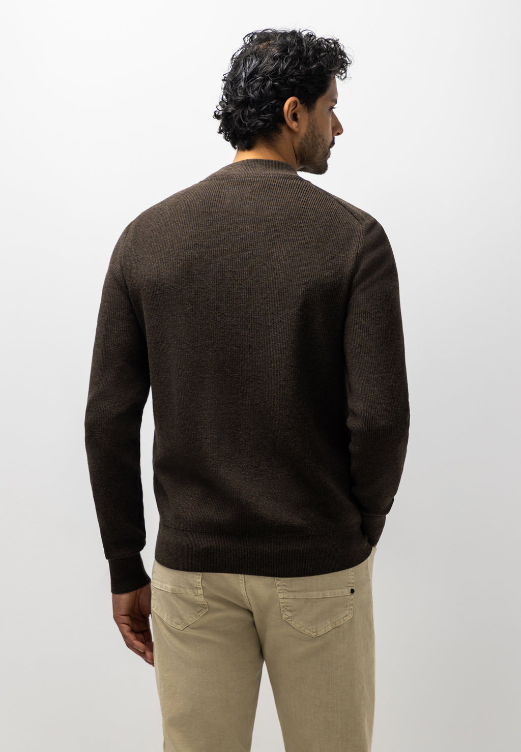 Cardigan bombardier en coton