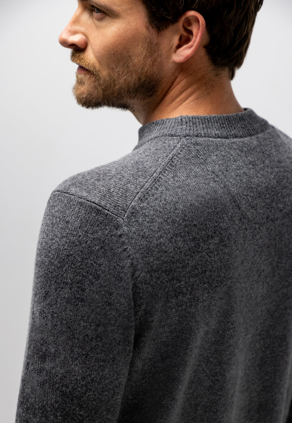 Intarsia lambswool jumper