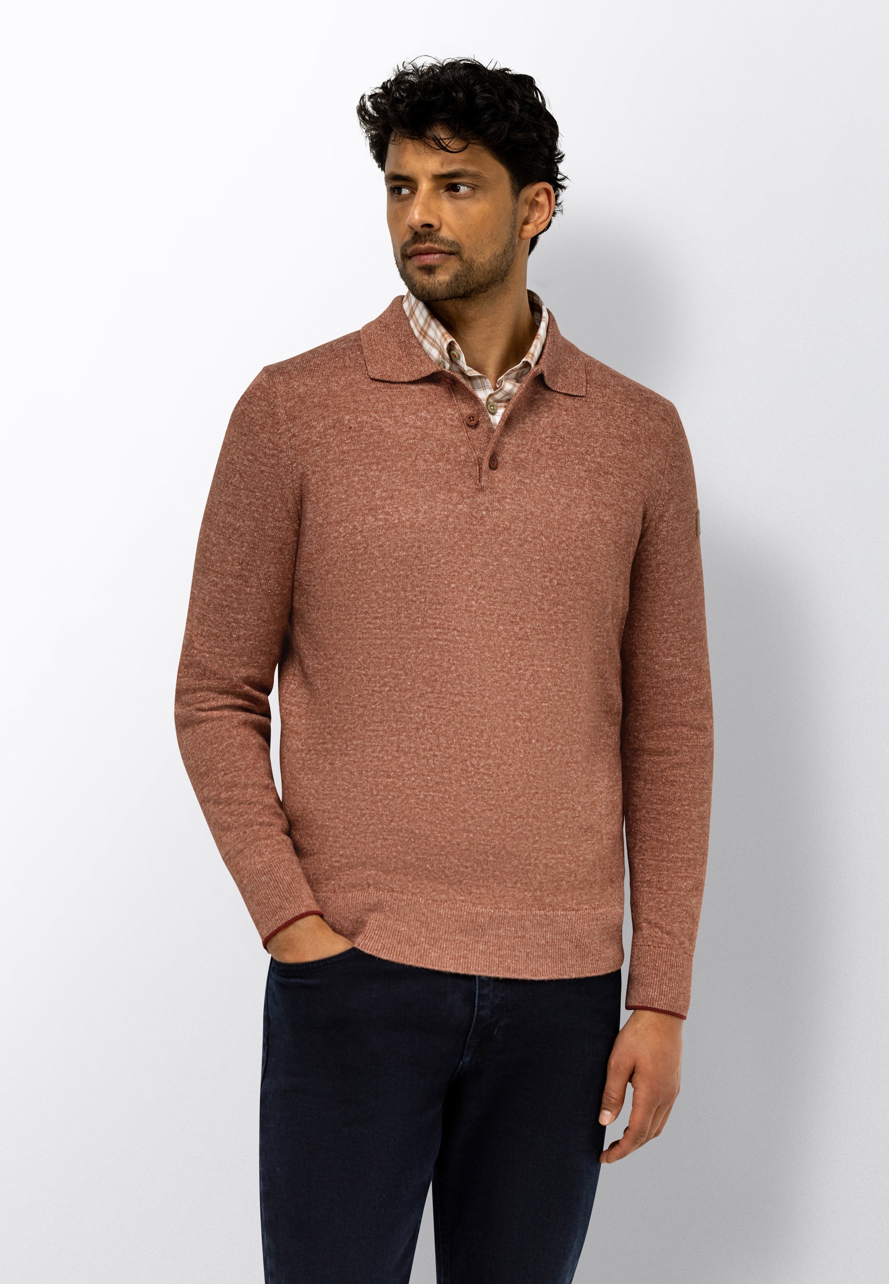 Polo en maille avec du coton biologique