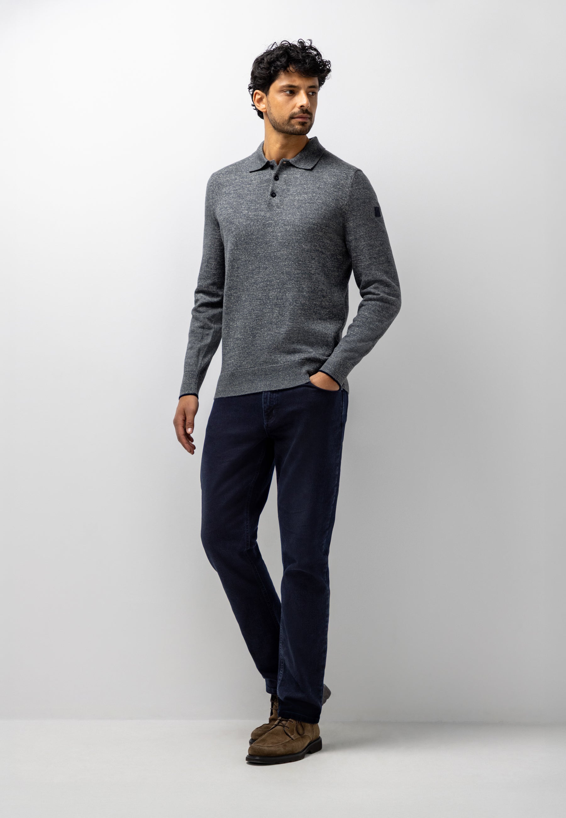 Polo en maille avec du coton biologique