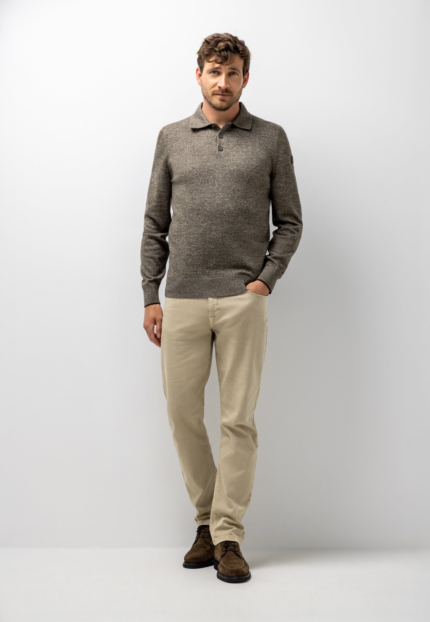 Polo en maille avec du coton biologique