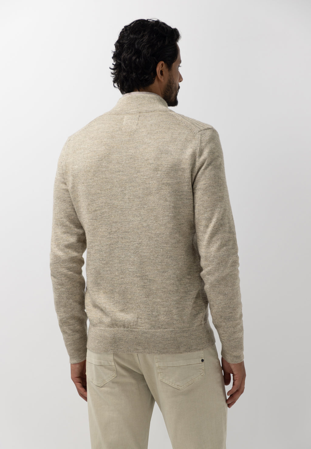 Cardigan à motif structuré