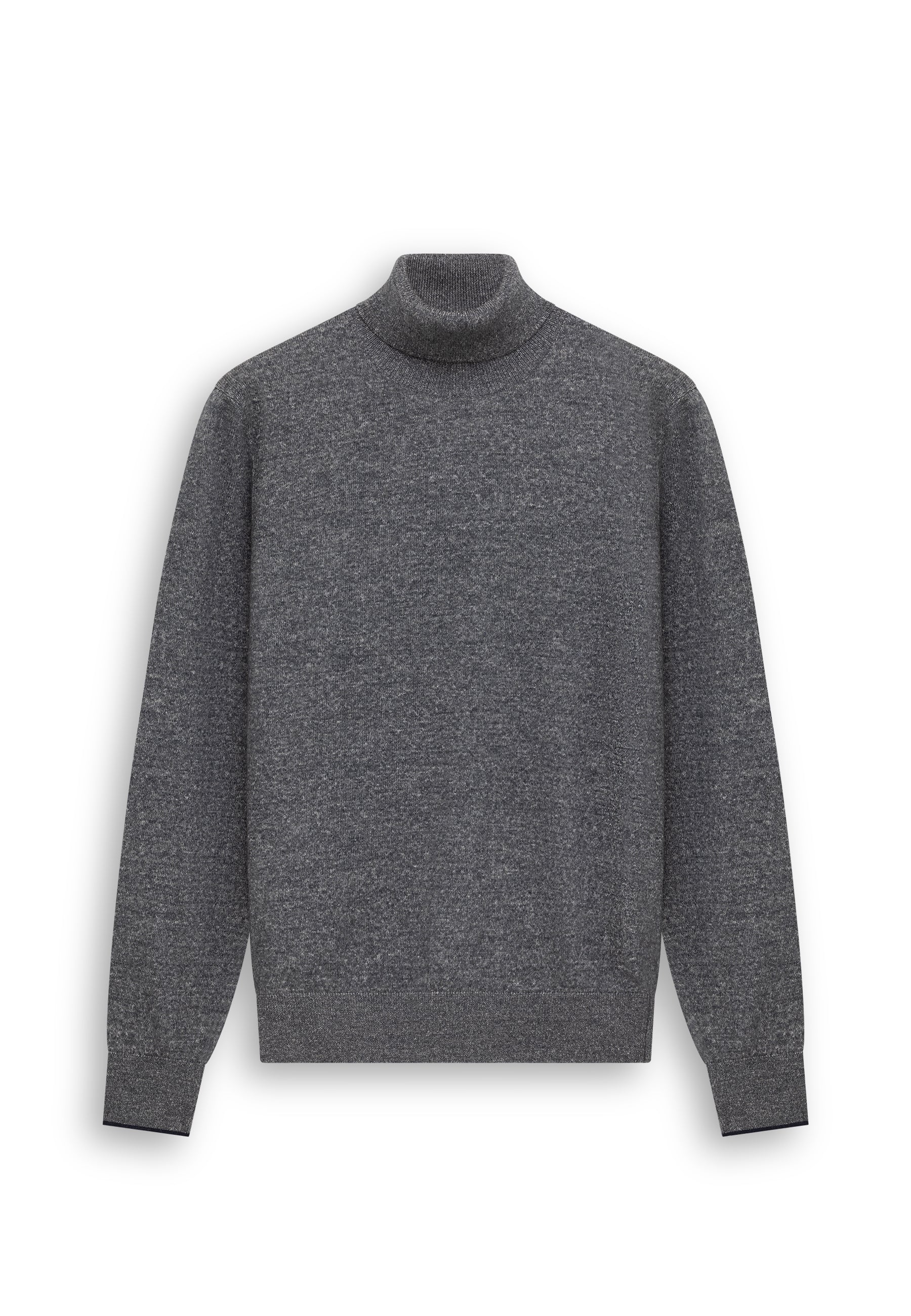 Pull à col roulé avec du coton biologique