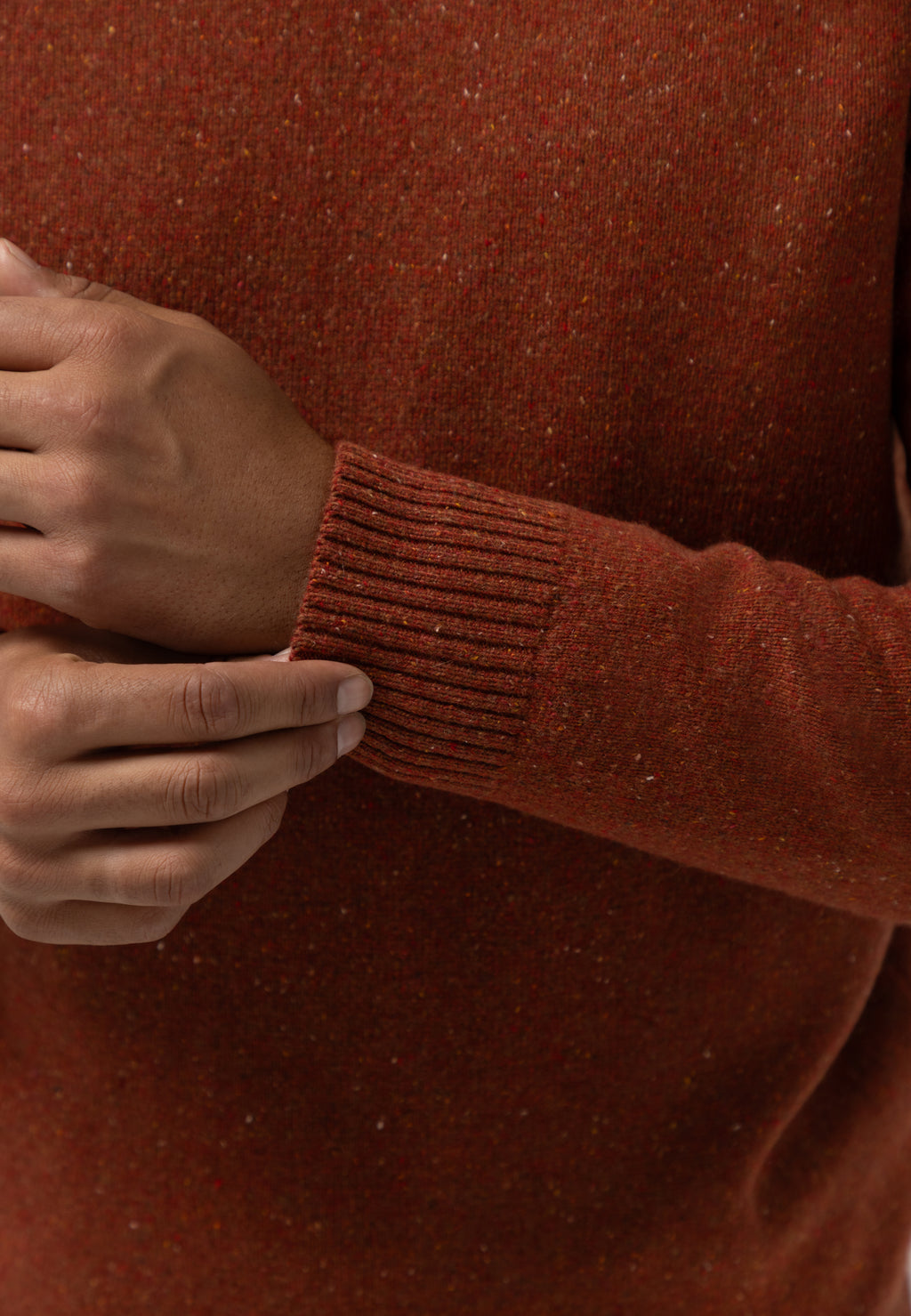 Pullover aus Wollmix mit Rundhalsausschnitt