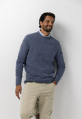 Pullover aus Wollmix mit Rundhalsausschnitt