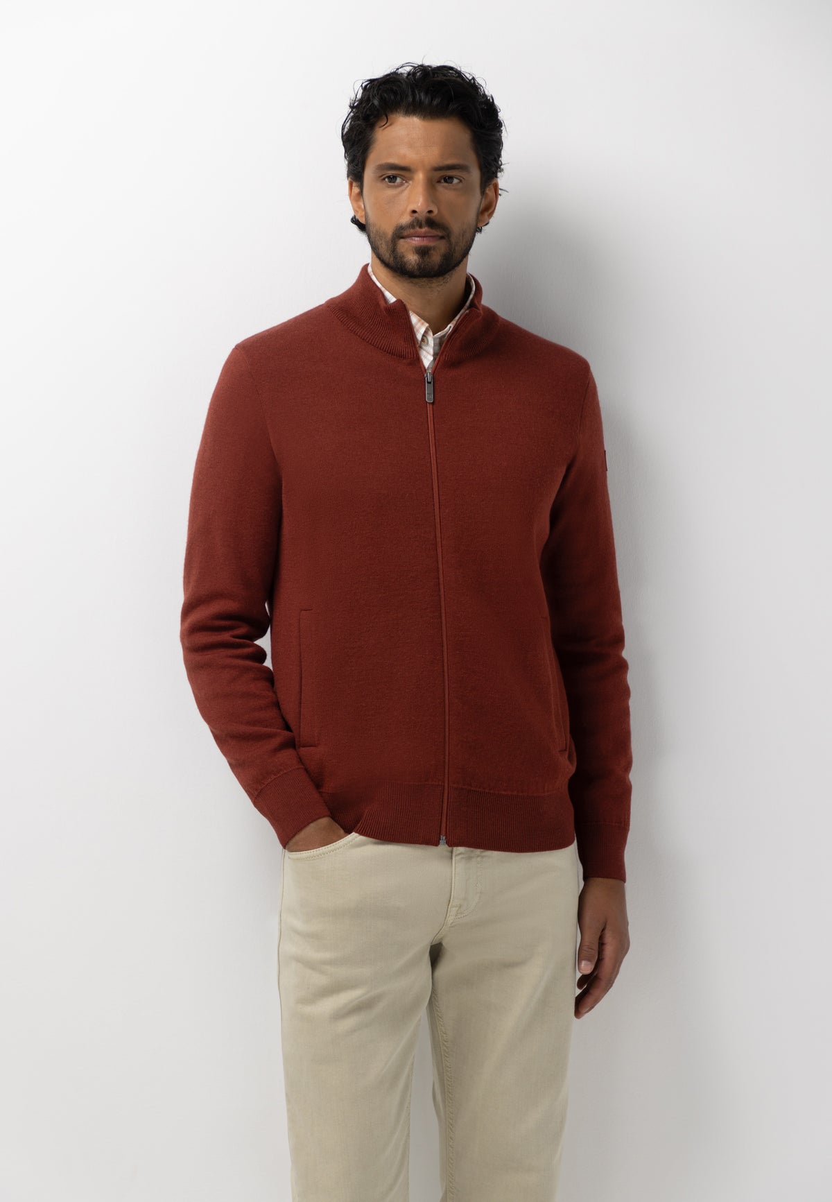 Vest van wolmix