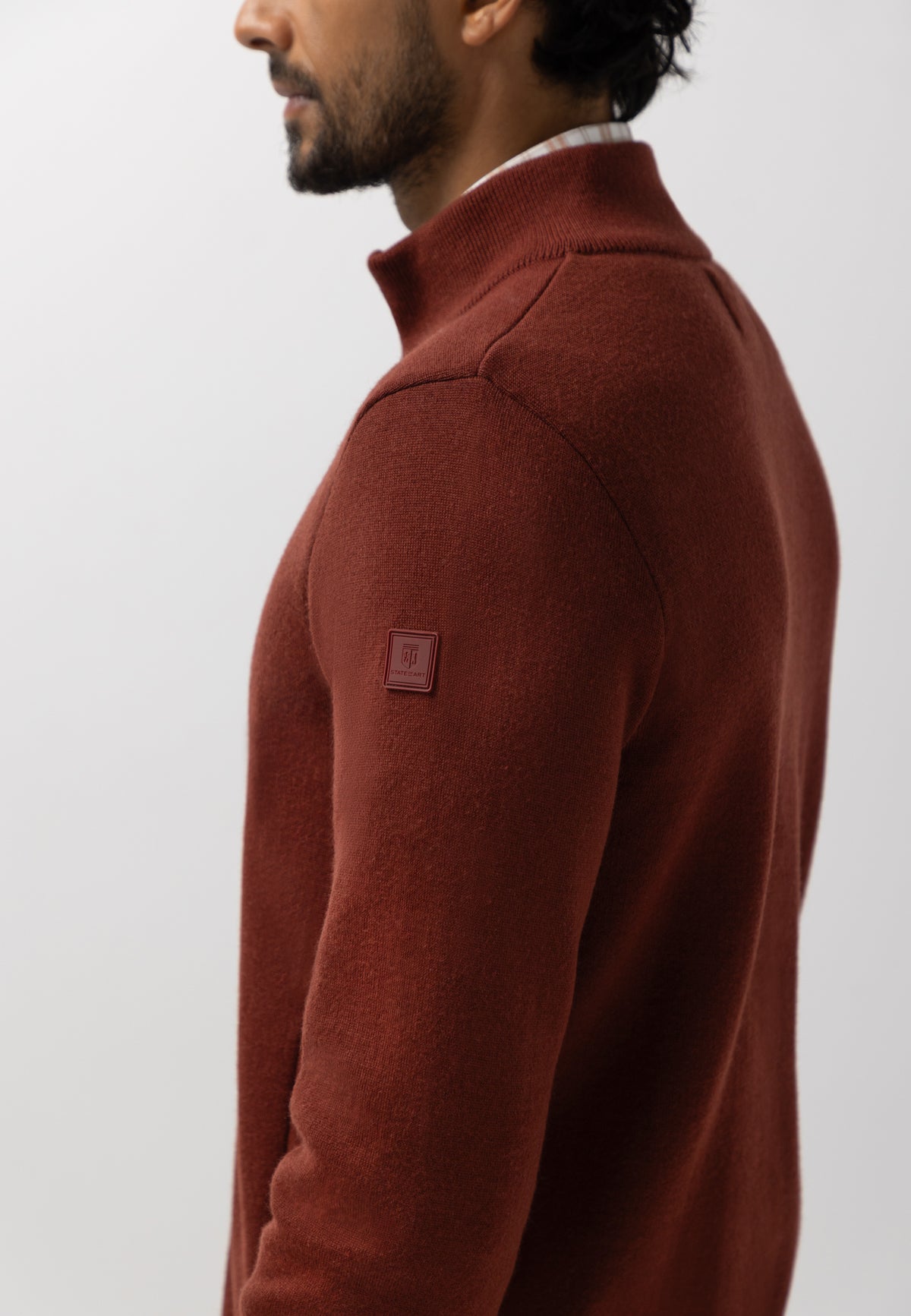 Vest van wolmix