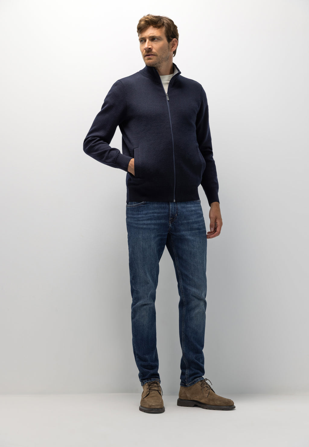 Vest van wolmix