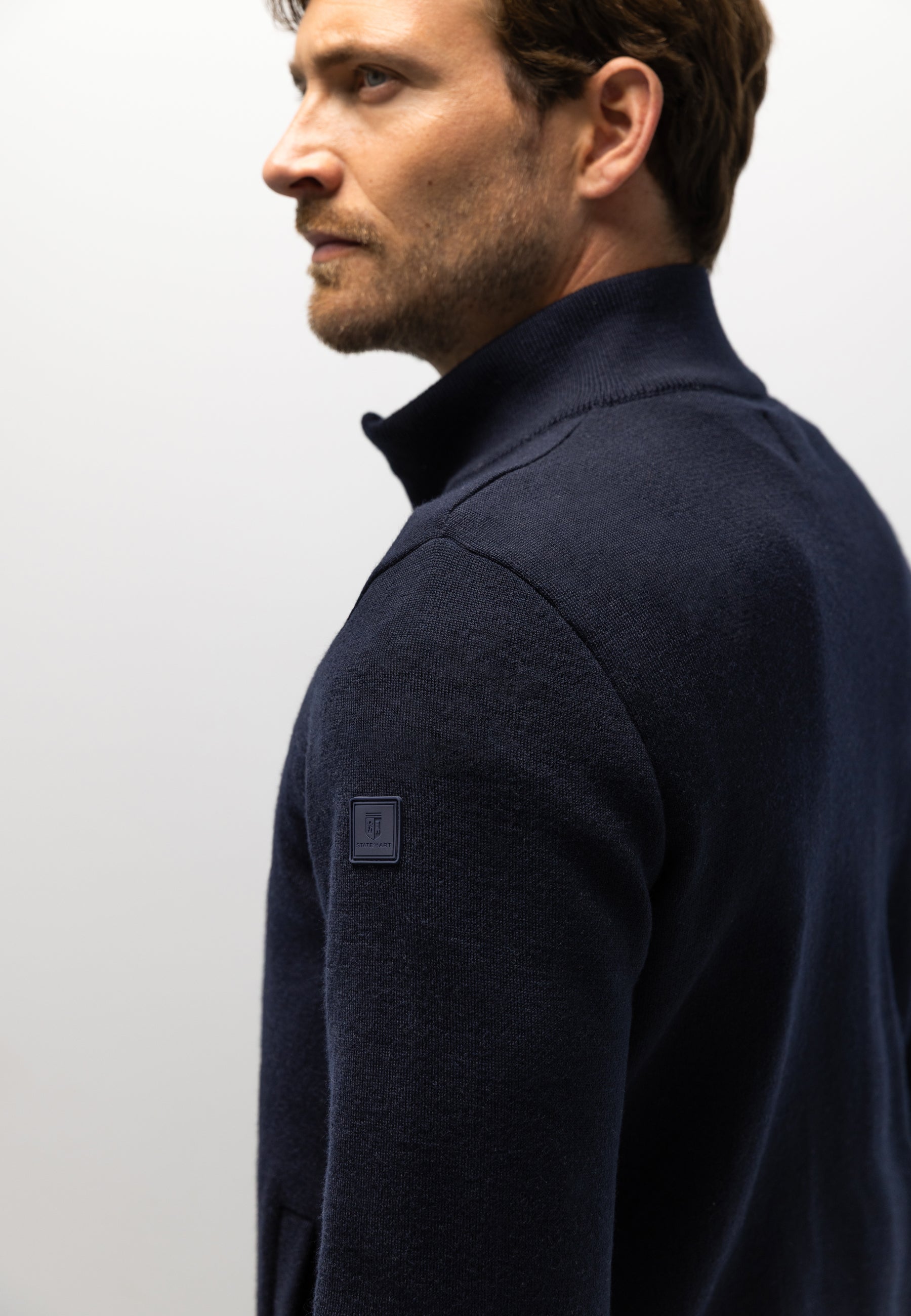Wool-blend cardigan