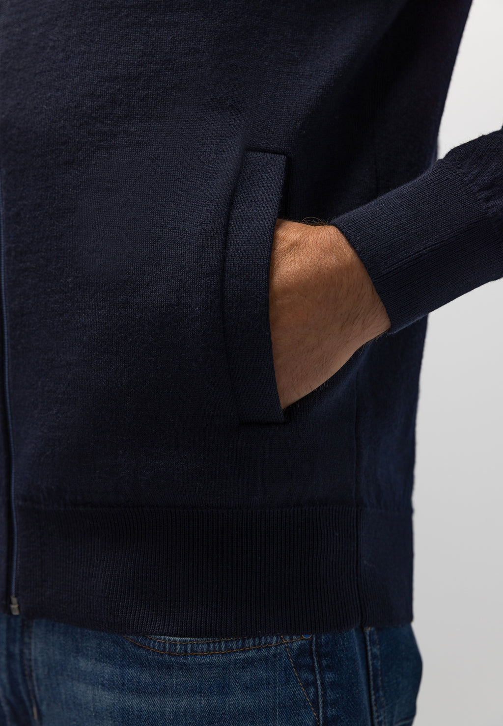 Vest van wolmix