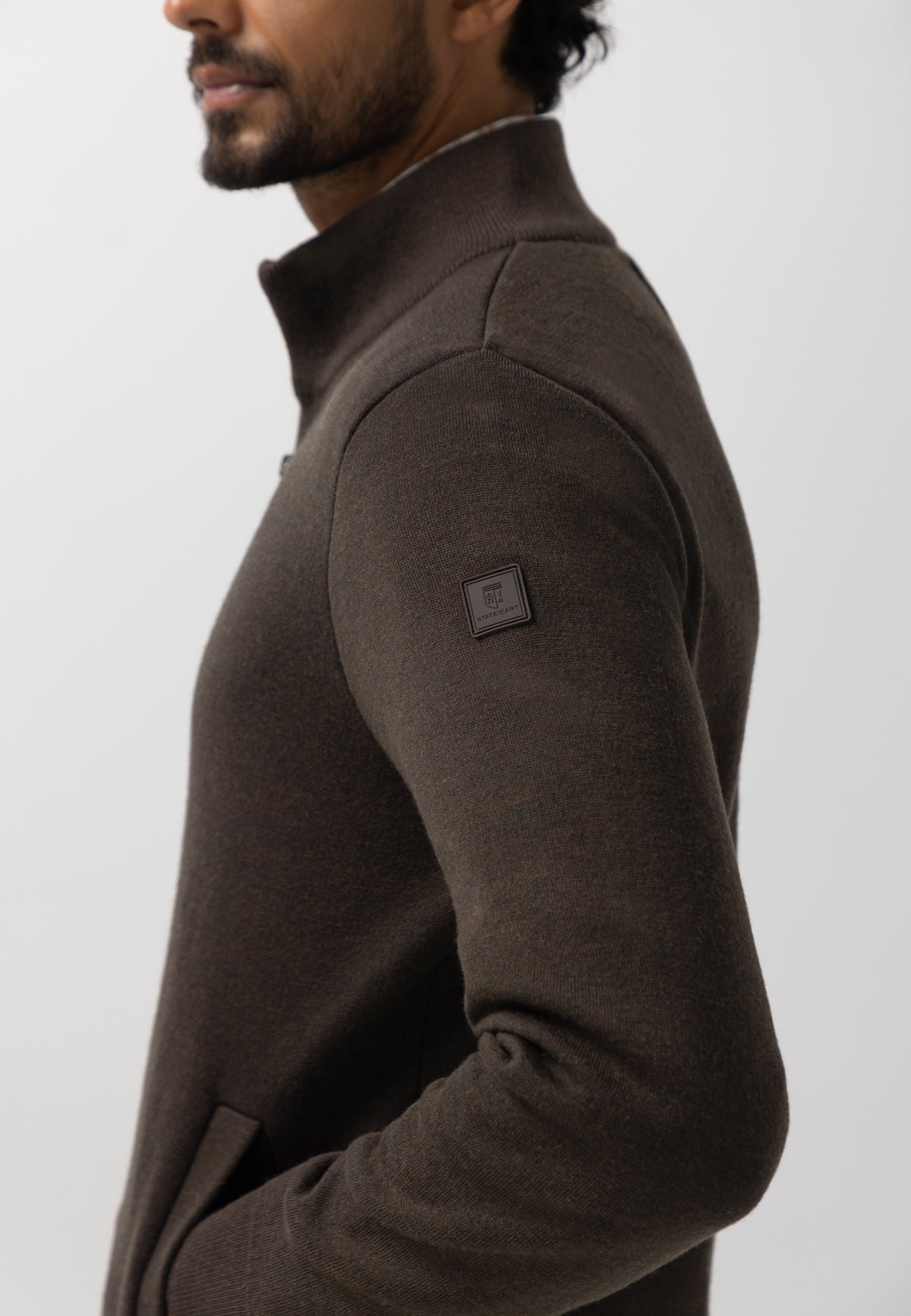 Vest van wolmix