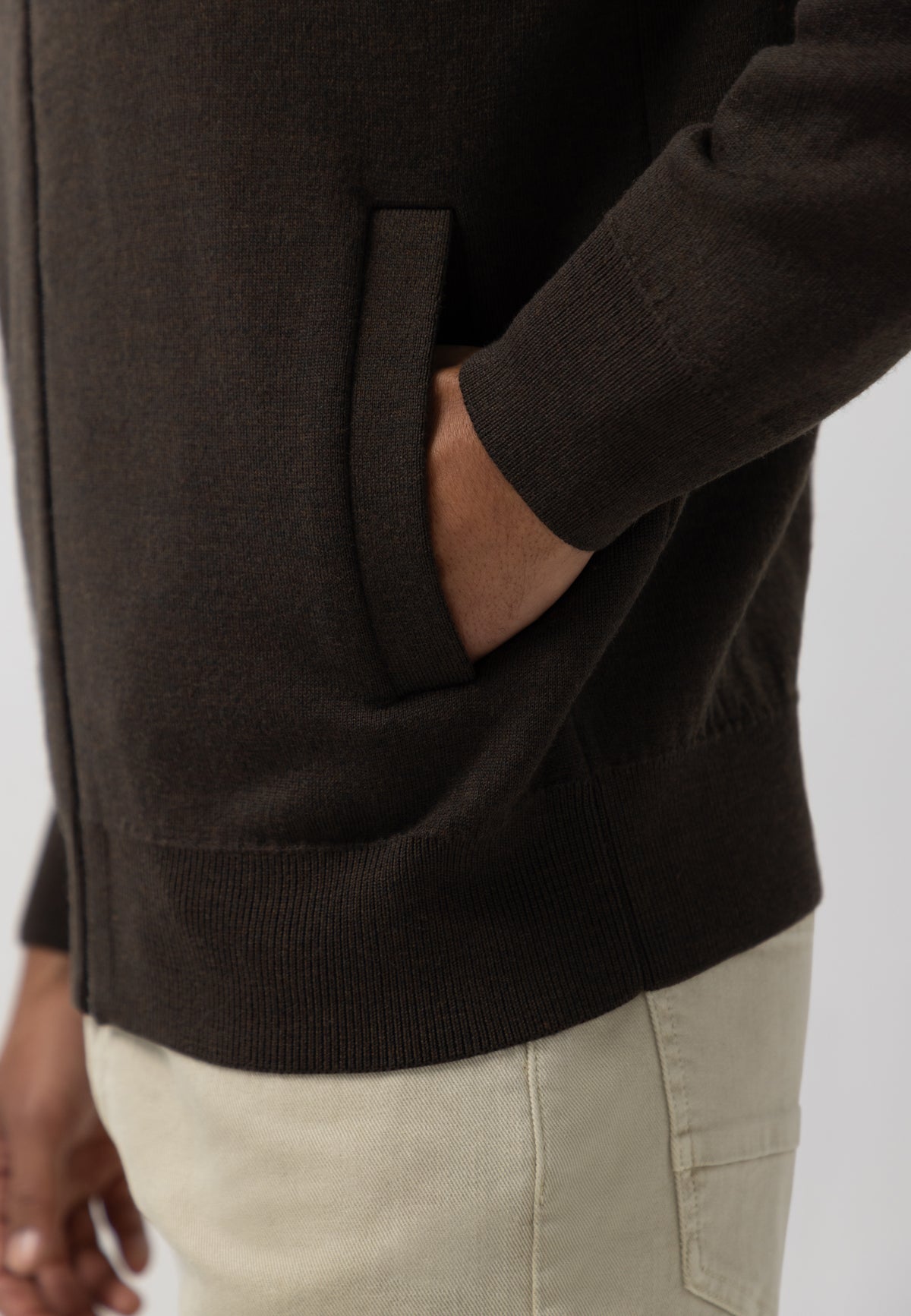 Vest van wolmix