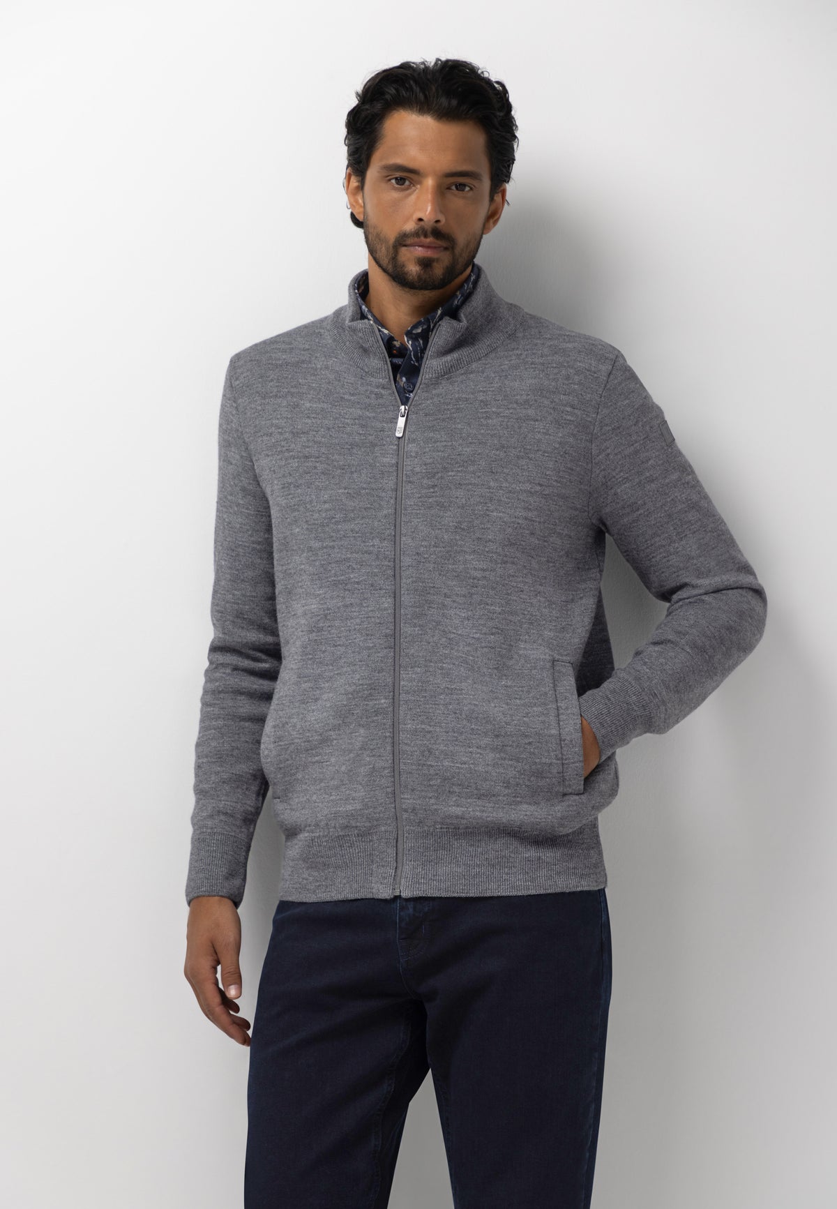 Vest van wolmix