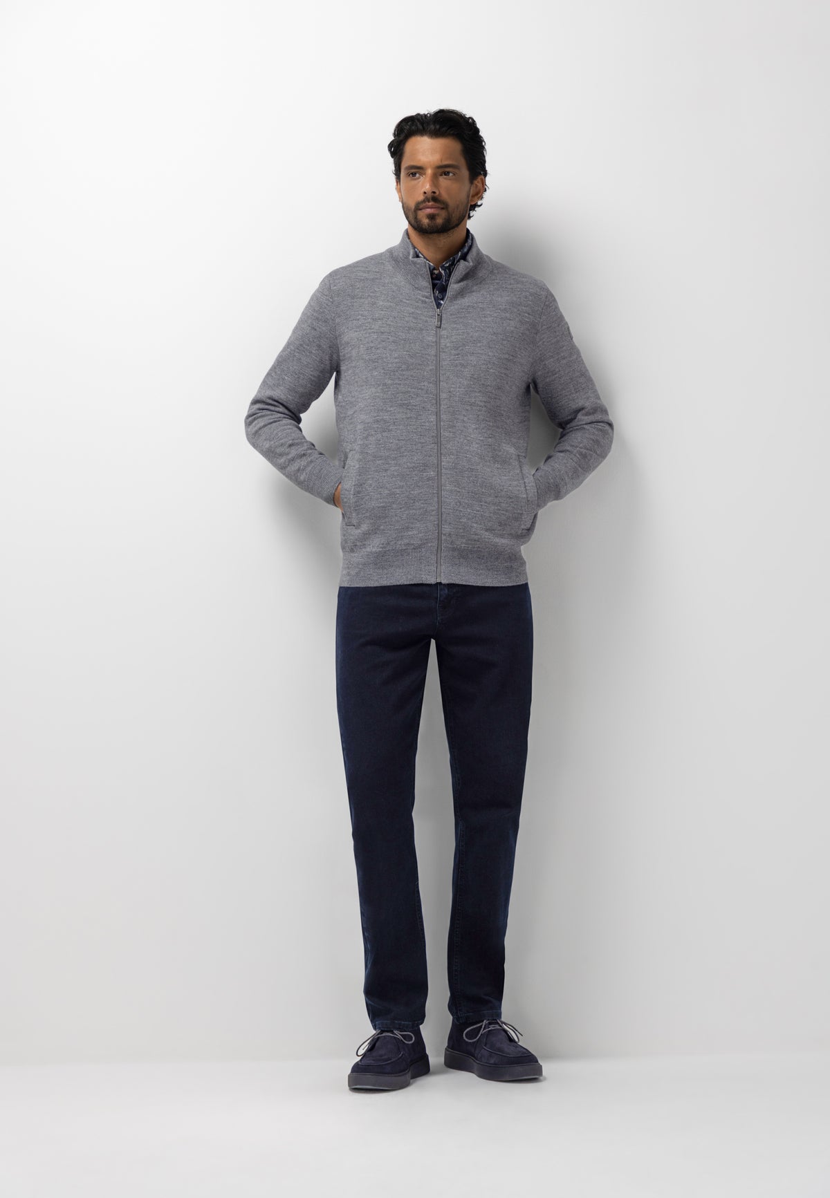 Vest van wolmix