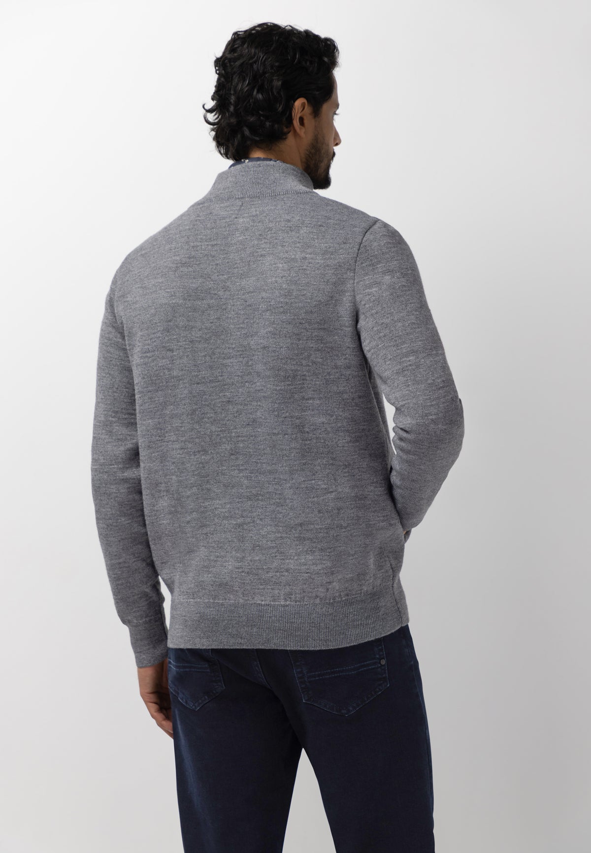 Vest van wolmix
