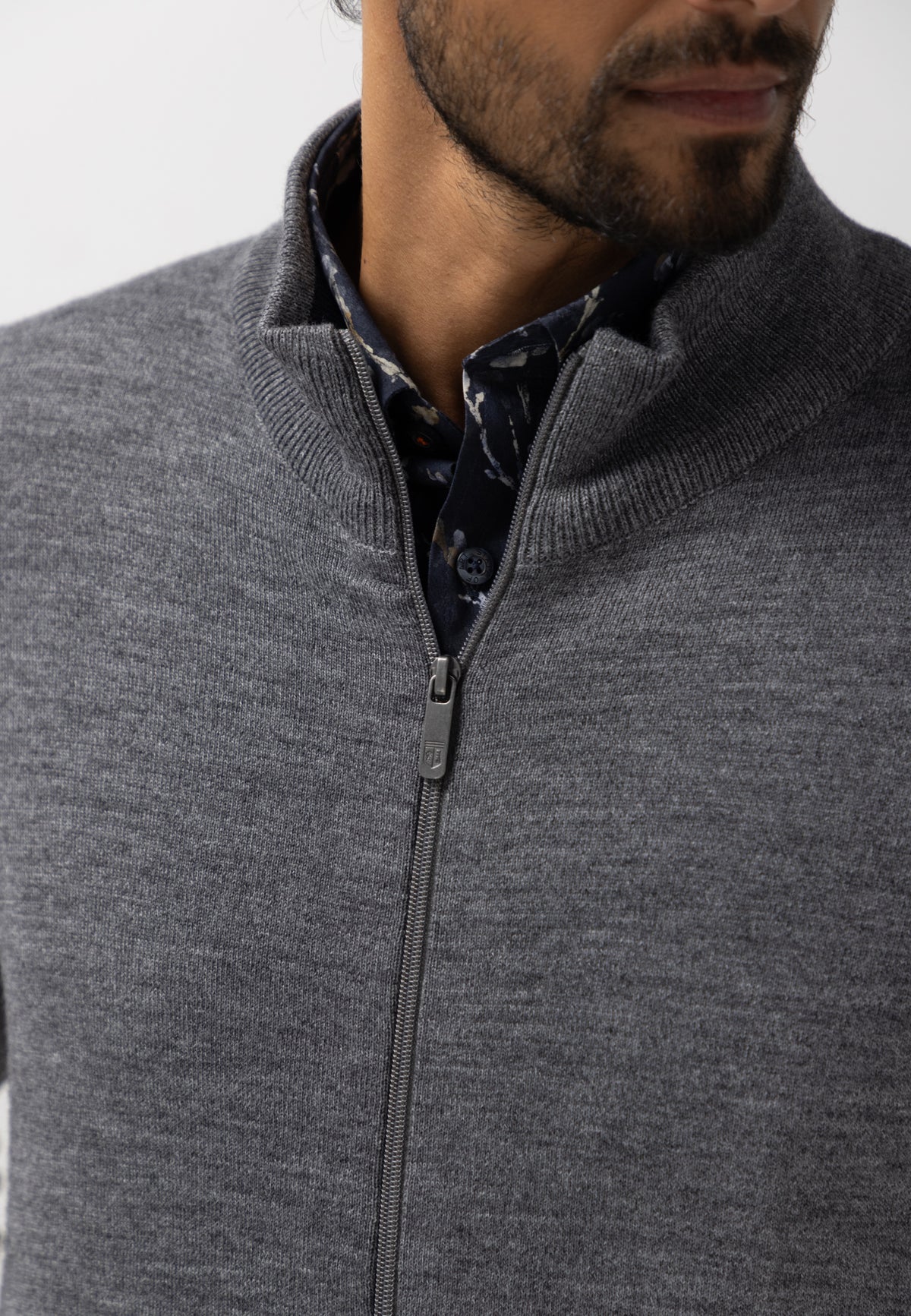 Vest van wolmix