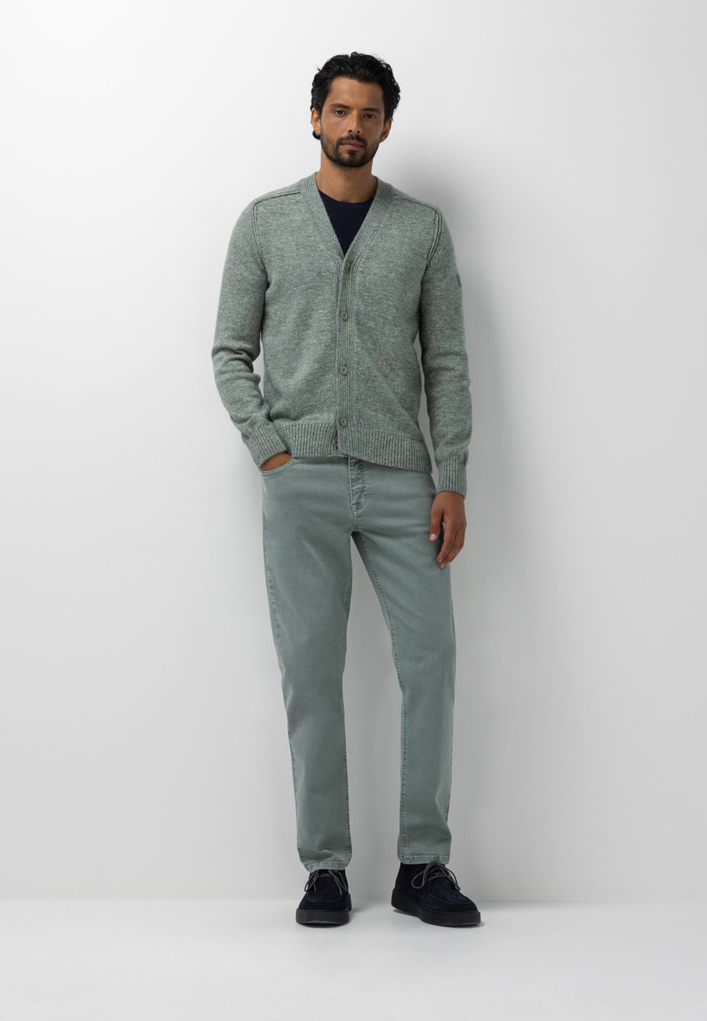 Strickjacke aus Bio-Baumwolle