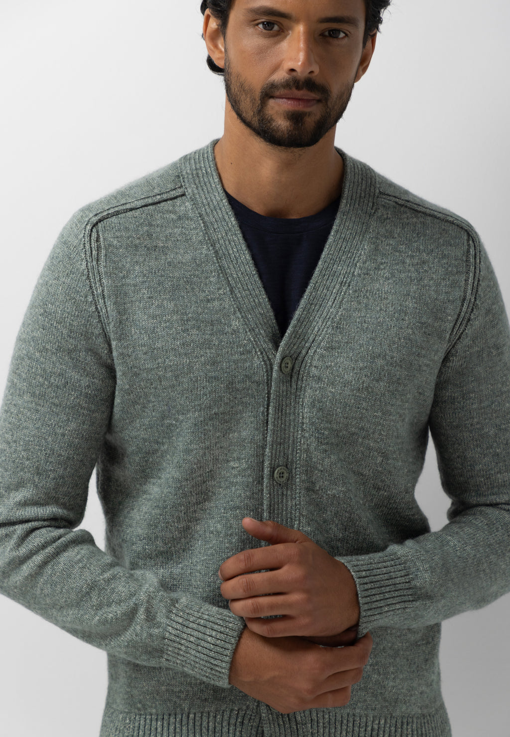 Strickjacke aus Bio-Baumwolle